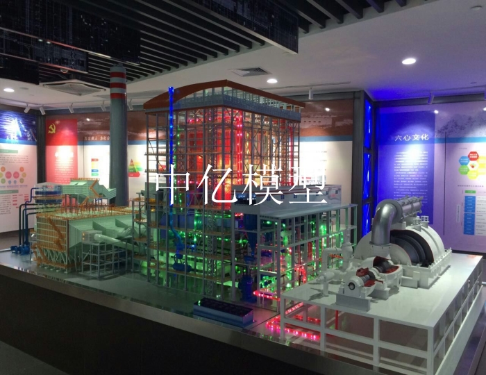 1000MW火力發電廠動態演示仿真模型